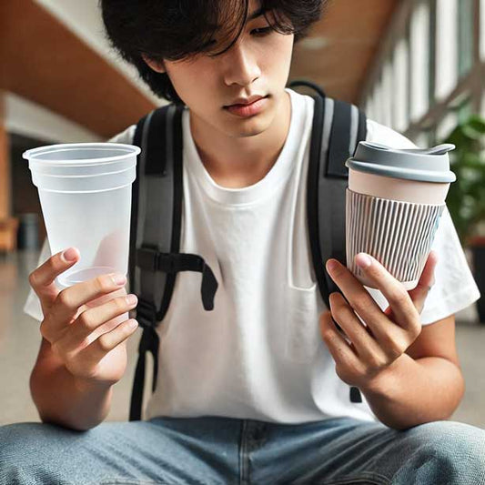 CHUMI is made of silicone. Isn't silicone plastic?